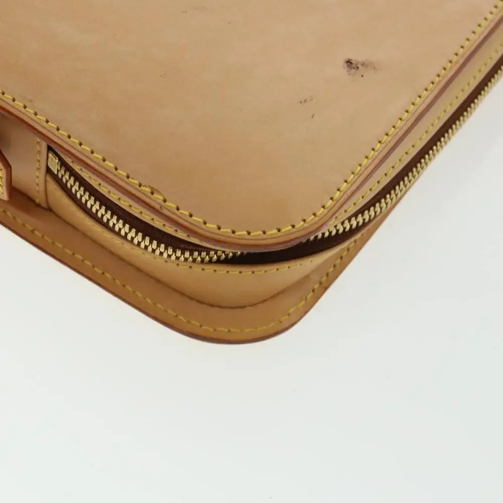 LOUIS VUITTON Valtec Briefcase Nomad Leather Beige M99071